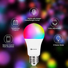 Carica l'immagine nel visualizzatore di Gallery, bakibo Lampadina Wifi Intelligente Led Smart Dimmerabile 9W 1000Lm, E27...