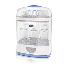 Carica l'immagine nel visualizzatore di Gallery, Chicco SterilNatural Sterilizzatore 2 in 1, Per 6 Biberon di 330 ml, Bianco