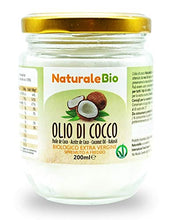 Carica l'immagine nel visualizzatore di Gallery, Olio di Cocco Biologico Extra Vergine 200 ml. Crudo e Spremuto a Freddo.... - Ilgrandebazar