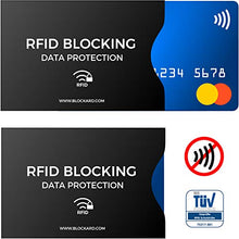 Carica l'immagine nel visualizzatore di Gallery, RFID Blocking NFC Custodia protettiva (12 pezzi) per carta di credito, carta...