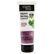 Carica l'immagine nel visualizzatore di Gallery, Organic Shop Burro Piedi Nutriente Tea Tree &amp; Patchouli - 75 ml