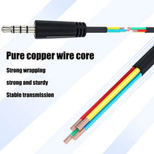 Carica l'immagine nel visualizzatore di Gallery, Ancable Cavo USB 2.0 Tipo A a 3,5 mm AUX maschio da 1m per Lettori MP3 MP4,...