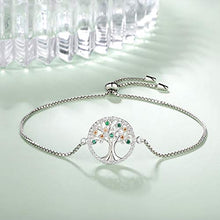 Carica l'immagine nel visualizzatore di Gallery, MEGA CREATIVE JEWELRY Bracciali de Donna Albero Della Vita in Argento - Ilgrandebazar