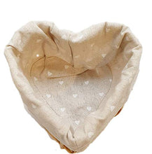 Carica l'immagine nel visualizzatore di Gallery, KISENE' Set Spugna Lavette 5 Oppure 6 Cestino a cuore da 5 pezzi, Beige - Ilgrandebazar