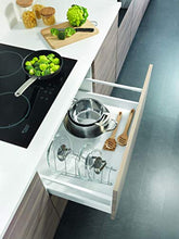 Carica l'immagine nel visualizzatore di Gallery, Metaltex Cricket Porta coperchi a 6 posti - (361006) Grigio Metallizzato - Ilgrandebazar