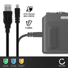 Carica l'immagine nel visualizzatore di Gallery, CELLONIC® Cavo USB compatibile con Nikon D5500 D5300 D5200 D5100 D5000 D750... - Ilgrandebazar
