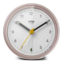 Carica l'immagine nel visualizzatore di Gallery, Orologio Sveglia Analogico Classico Braun con Snooze e Luce, Movimento al... - Ilgrandebazar