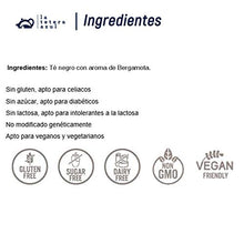 Carica l'immagine nel visualizzatore di Gallery, LA TETERA AZUL Tè nero Premium Early Grey con profumo Bulk Pot di 115 grammi