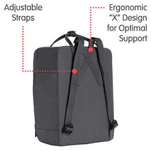 Carica l'immagine nel visualizzatore di Gallery, FJÄLLRÄVEN Kånken, 27x38x13 centimeters (W x H x L), Grigio (Super Grey)