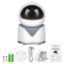 Carica l'immagine nel visualizzatore di Gallery, MYPIN - Telecamera IP per bambini, WiFi, 1080p, interni e interni, con...