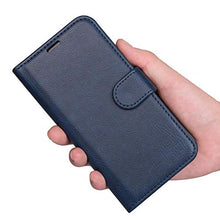 Carica l'immagine nel visualizzatore di Gallery, Case Collection Custodia per Huawei Y6p Cover (6,3") a Libretto in Pelle Blu