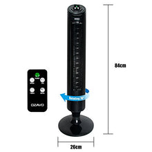 Carica l'immagine nel visualizzatore di Gallery, OZAVO Ventilatore a Torre con Timer | 3 Livelli di Potenza | Oscillazione a...