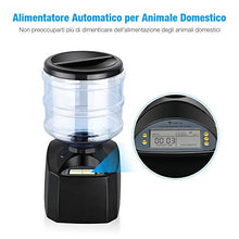Carica l'immagine nel visualizzatore di Gallery, isYoung Alimentatore Automatico 5.5 L Alimenti per Animali Domestici Cani e...