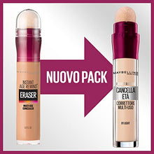 Carica l'immagine nel visualizzatore di Gallery, Maybelline New York Correttore Liquido Il Cancella Età, con Bacche di Goji e Haloxyl, Copre Occhiaie e Piccole Rughe, 01 Light, Confezione da 2