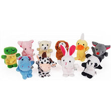 Carica l'immagine nel visualizzatore di Gallery, Jzhen 16 Pezzi Marionette Dita in Velluto,Burattini a Dito Finger Puppets... - Ilgrandebazar