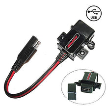 Carica l'immagine nel visualizzatore di Gallery, MOTOPOWER 3.1Amp Caricabatterie USB per moto la 2) - Caricatore