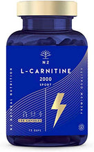Carica l'immagine nel visualizzatore di Gallery, L CARNITINA 2000 Integratore Brucia Grassi Natural Dose Elevata. Provvede...