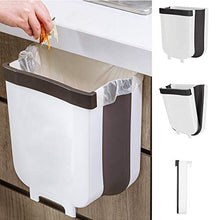 Carica l'immagine nel visualizzatore di Gallery, Vasen Pattumiera Cucina Pieghevole Sospesa per Credenza 8L