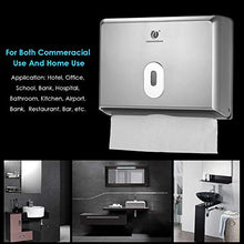 Carica l'immagine nel visualizzatore di Gallery, Blusea Distributore Carta Asciugamani Bagno Cucina CHUANGDIAN Parete Silver - Ilgrandebazar