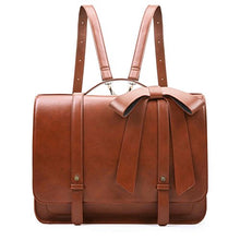 Carica l'immagine nel visualizzatore di Gallery, ECOSUSI Borsa Messenger a Tracolla Vintage Zaini Casual Donna Marrone1