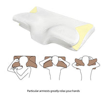 Carica l'immagine nel visualizzatore di Gallery, MARNUR Cuscino Memory Foam Cervicali- Ortopedico Ergonomico per il...
