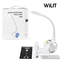 Carica l'immagine nel visualizzatore di Gallery, WILIT T3 Lampada da Tavolo LED, Scrivania con a collo Bianca - Ilgrandebazar