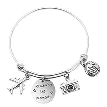Carica l'immagine nel visualizzatore di Gallery, Ensianth - Braccialetto con ciondoli a tema Remember the moments Bracelet - Ilgrandebazar