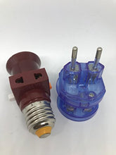 Carica l'immagine nel visualizzatore di Gallery, Portalampada voleuse a vite E27 con interruttore 6 A, 220.00V Lot De 1 Douille