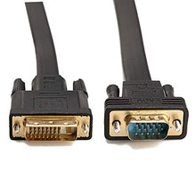 Carica l'immagine nel visualizzatore di Gallery, CableDeconn Active DVI-D Dual Link 24 + 1 maschio a VGA video con...