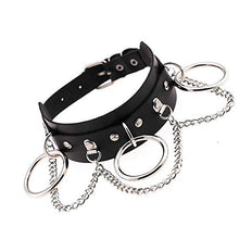 Carica l'immagine nel visualizzatore di Gallery, 1 Pezzo Trend PU Catena Clavicola,O-Ring Clavicola, Collana O-Ring... - Ilgrandebazar