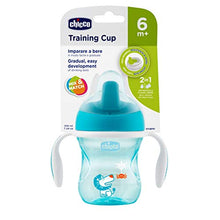 Carica l'immagine nel visualizzatore di Gallery, Chicco, Tazza Training, 6m+, Azzurro/Blu, Modelli Assortiti - Ilgrandebazar