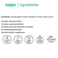 Carica l'immagine nel visualizzatore di Gallery, HELPS INFUSI - Detox e infuso diuretico a base di equiseto, tè verde, limone...