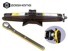 Carica l'immagine nel visualizzatore di Gallery, ZS ZAISHANG - 11-45CM 2T Cric a Pantografo con Cricchetto Nero