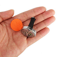 Carica l'immagine nel visualizzatore di Gallery, OOTSR 2pcs Diffusore di oli essenziali per aromaterapia auto, in acciaio... - Ilgrandebazar