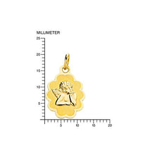 Carica l'immagine nel visualizzatore di Gallery, Angelo medaglia d'oro - oro giallo 18k (750) - Ilgrandebazar