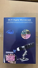 Carica l'immagine nel visualizzatore di Gallery, Microscopio Digitale Wireless, YINAMA Microscopio Ingrandimento da 50X-1000X, 8 luci a LED, Mini Microscopio portatile, 2MP 1080P, compatibile con Android, iPad PC MAC Windows