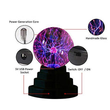 Carica l'immagine nel visualizzatore di Gallery, Luce della sfera al plasma Globo USB Night Touch Sensitive Lightning /... - Ilgrandebazar