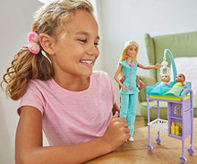Carica l'immagine nel visualizzatore di Gallery, Barbie- Carriere Playset Pediatra Bambola, 2 Neonati e Accessori Giocattolo... - Ilgrandebazar