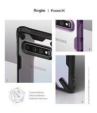 Carica l'immagine nel visualizzatore di Gallery, Ringke Fusion-X Custodia Compatibile con Galaxy S10 Plus (6.4"), Black - Ilgrandebazar
