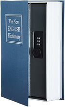 Carica l'immagine nel visualizzatore di Gallery, AmazonBasics - Cassetta portavalori a forma di libro, Serratura con Blu