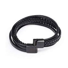 Carica l'immagine nel visualizzatore di Gallery, Braccialetti da Uomo,Bracciale Uomo Pelle,Braccialetto in Pelle Uomo... - Ilgrandebazar