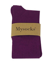 Carica l'immagine nel visualizzatore di Gallery, Mysocks Calzini alti al ginocchio unisex 37-41, Viola - Ilgrandebazar