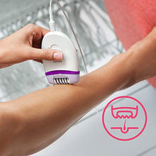 Carica l'immagine nel visualizzatore di Gallery, Philips BRE225/00 Satinelle Essential Epilatore Elettrico Compatto,...