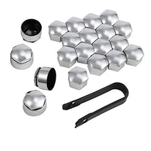 Carica l'immagine nel visualizzatore di Gallery, AUTOUTLET 20Pcs Copridadi per Pneumatici Tappo a Vite ruota cromati... - Ilgrandebazar