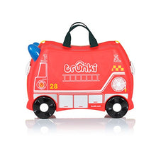 Carica l'immagine nel visualizzatore di Gallery, Trunki Valigia Cavalcabile Per Bambini: Il Pompiero Pompiere Frank (Rosso)