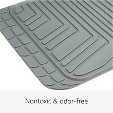 Carica l'immagine nel visualizzatore di Gallery, AmazonBasics - Set da 4 tappetini in gomma per auto, SUV, camion, Grigio - Ilgrandebazar