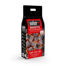 Carica l'immagine nel visualizzatore di Gallery, Weber 17631 - Kit Ciminiera di Accensione + 2 Kg Bricchetti + 3 Cubetti...