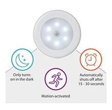 Carica l'immagine nel visualizzatore di Gallery, Foonii Set 4 pezzi Luce Notturna Sensore di Movimento con magnetica,... - Ilgrandebazar