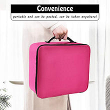 Carica l'immagine nel visualizzatore di Gallery, DIMJ Porta Trucchi da Viaggio, Borsa Trucco Professionale Beauty Case Rosa
