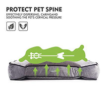 Carica l'immagine nel visualizzatore di Gallery, Pecute Letto per Cani Gatti, Materassini Imbottiti Cani, grigio (L) - Ilgrandebazar